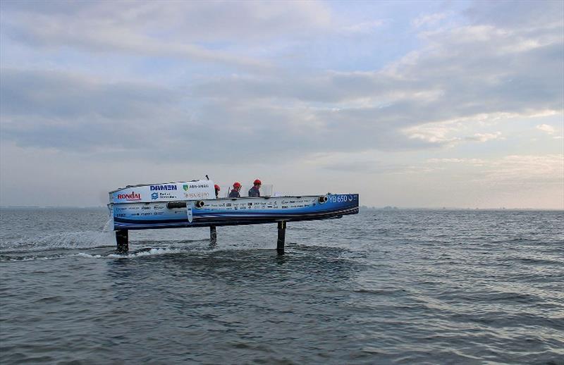 Hydro Motion Boat - photo © TU Delft Solar Boat Team