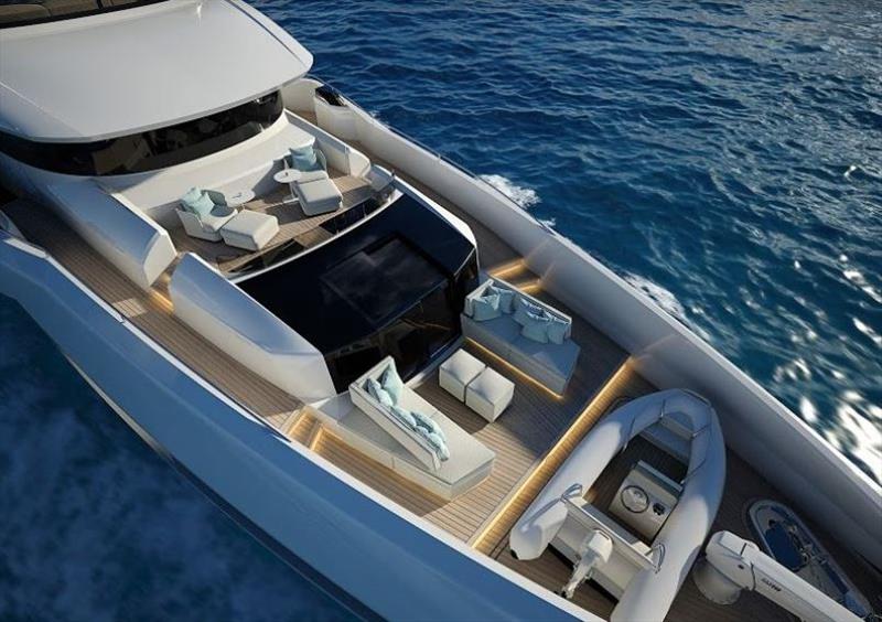 ISA Granturismo 45 metre - photo © Palumbo Superyachts