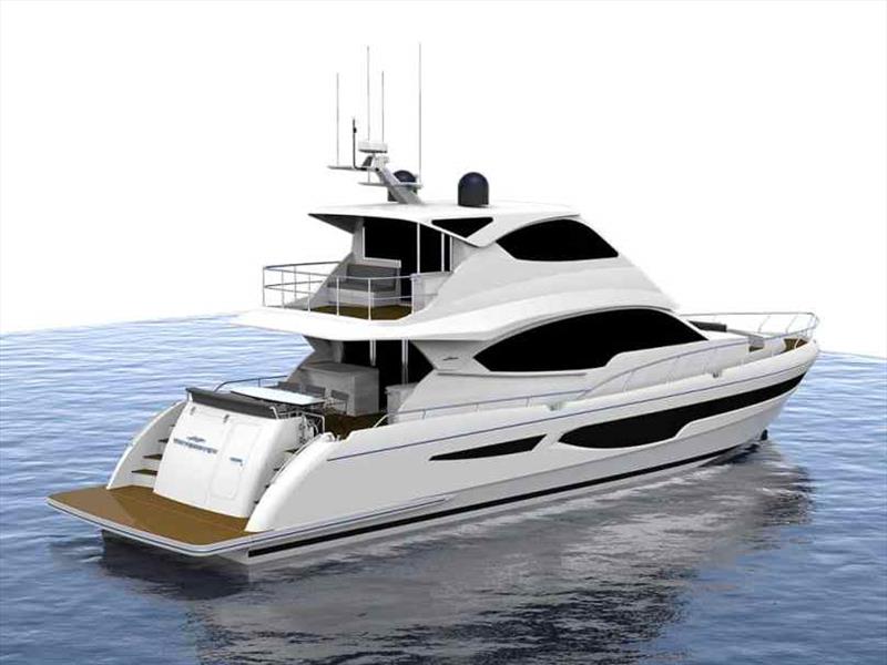 2022 Whitehaven 7000 Flybridge - photo © Whitehaven Motor Yachts