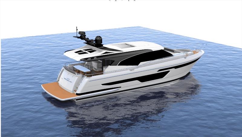 2022 Whitehaven 6100 Coupé - photo © Whitehaven Motor Yachts