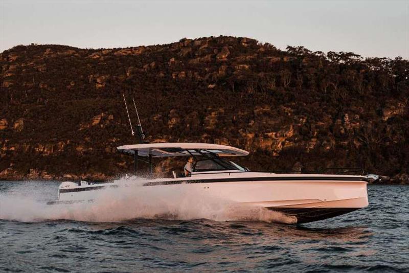 Axopar 37 photo copyright eyachts taken at  and featuring the Power boat class