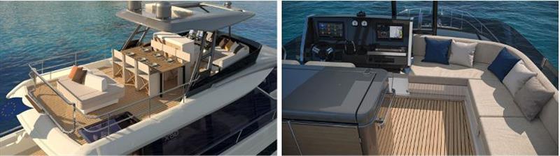 Prestige X60 photo copyright Prestige Yachts taken at  and featuring the Power boat class