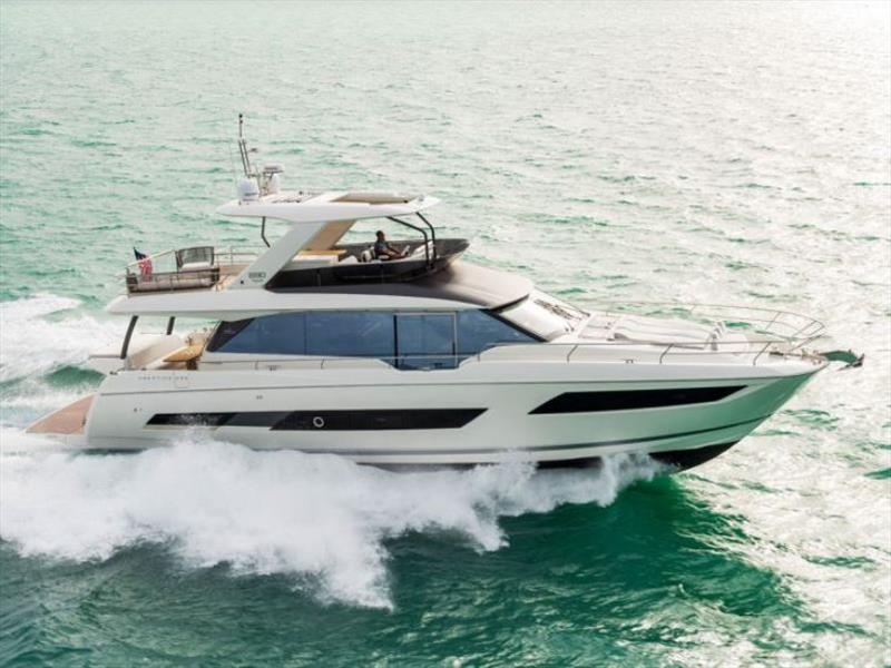 Prestige 690 photo copyright Prestige Yachts taken at  and featuring the Power boat class
