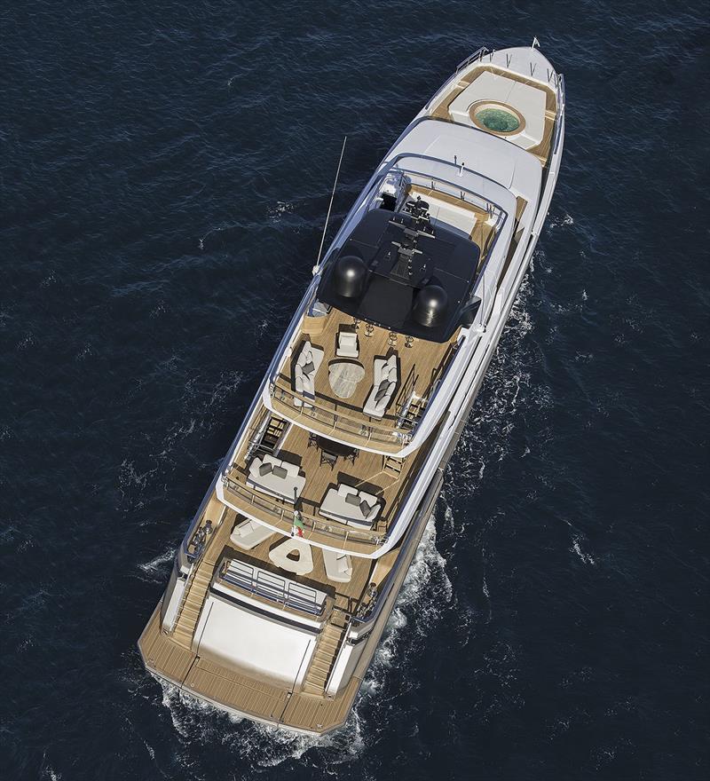 Sanlorenzo superyacht Alloy photo copyright Sanlorenzo Yachts taken at  and featuring the Power boat class