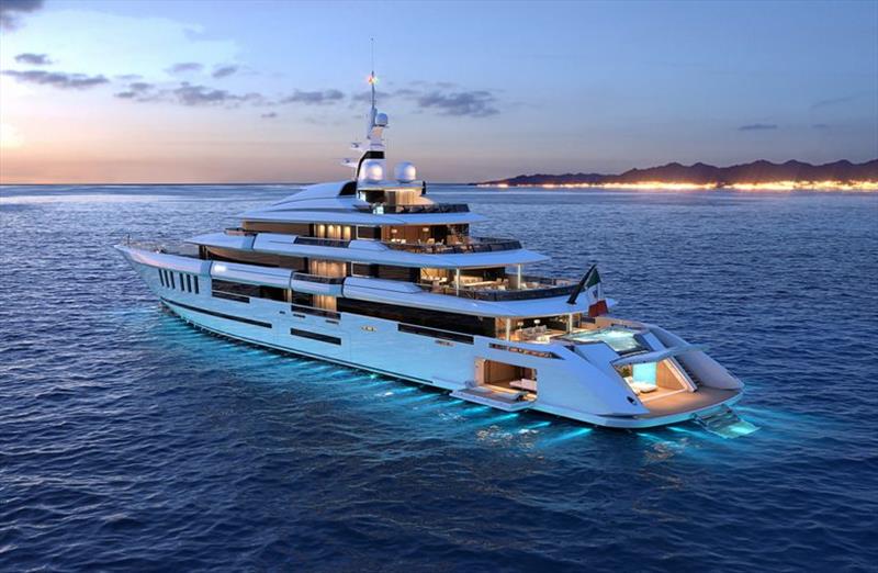ISA Continental 80 meters - photo © ISA Yachts