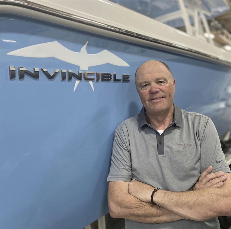 Ian Birdsall VP International Business Invincible Boats photo copyright Invincible Boats taken at  and featuring the Power boat class