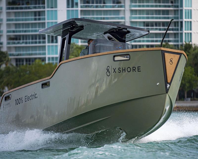 Eelex 8000 photo copyright X Shore taken at  and featuring the Power boat class