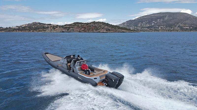 Ribco Venom 39 photo copyright Cox Powertrain taken at  and featuring the Power boat class