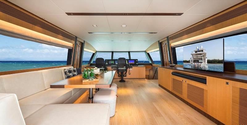 Horizon FD80 Hull 5 Skylounge photo copyright Horizon Yachts taken at  and featuring the Power boat class