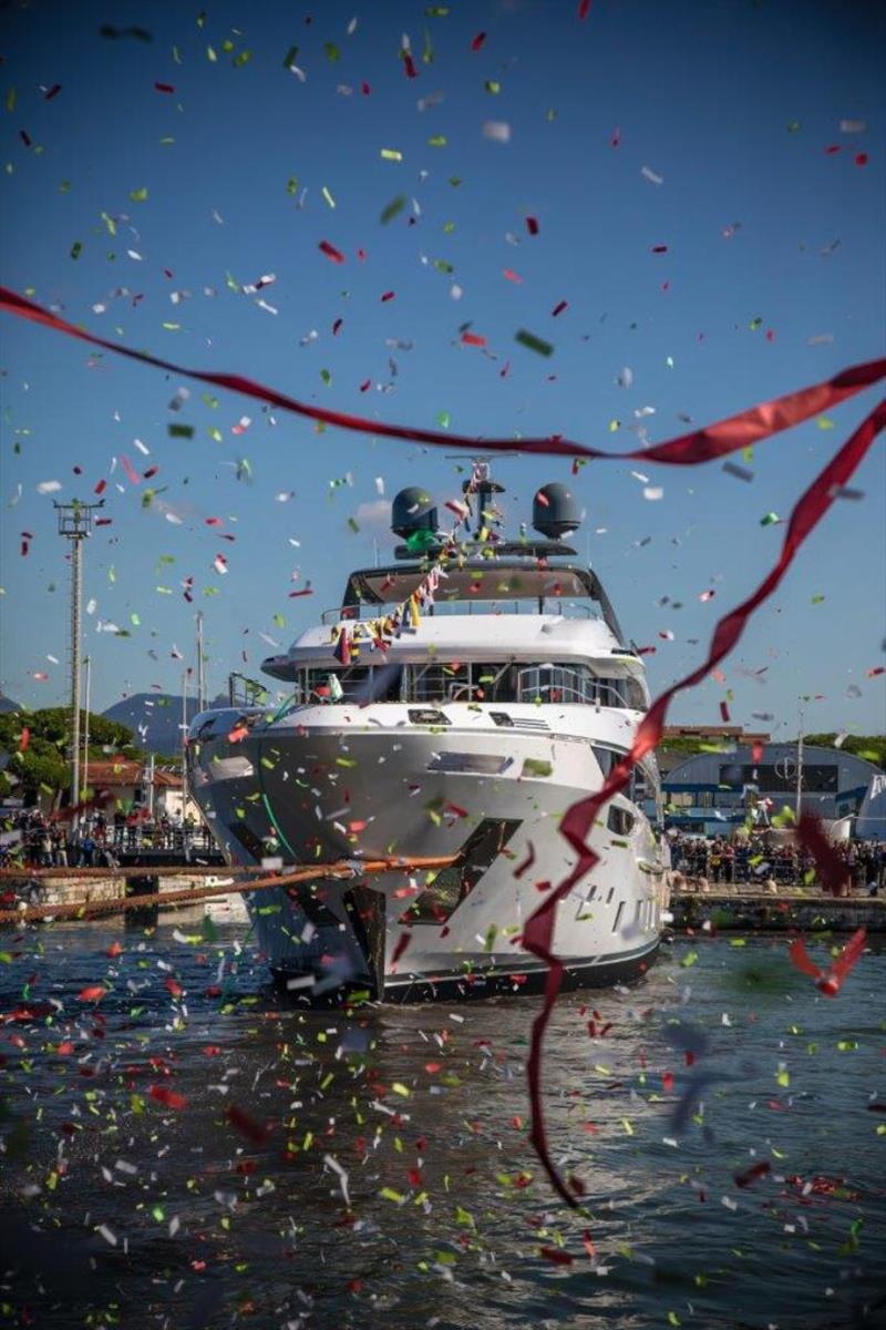 Benetti MY Lucky Wave launch Diamond photo copyright Benetti Yachts taken at  and featuring the Power boat class