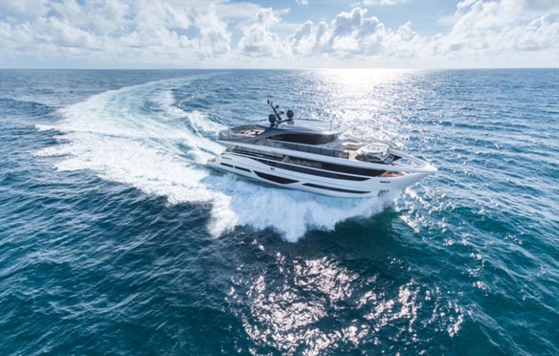 Princess X95 photo copyright Princess Yachts taken at  and featuring the Power boat class