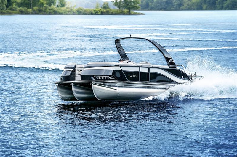 Harris Boats launches the all-new Grand Mariner photo copyright Harris Boats taken at  and featuring the Power boat class