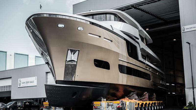 34m Van der Valk yacht Lady Lene launched photo copyright Van der Valk Shipyard taken at  and featuring the Power boat class