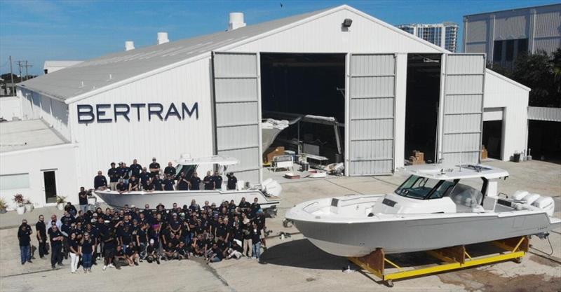 Bertram Yachts crew photo copyright Bertram Yachts taken at  and featuring the Power boat class