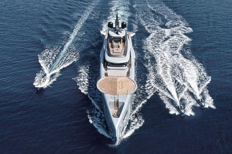 Admiral GECO, 55m yacht photo copyright Italian Sea Group taken at  and featuring the Power boat class