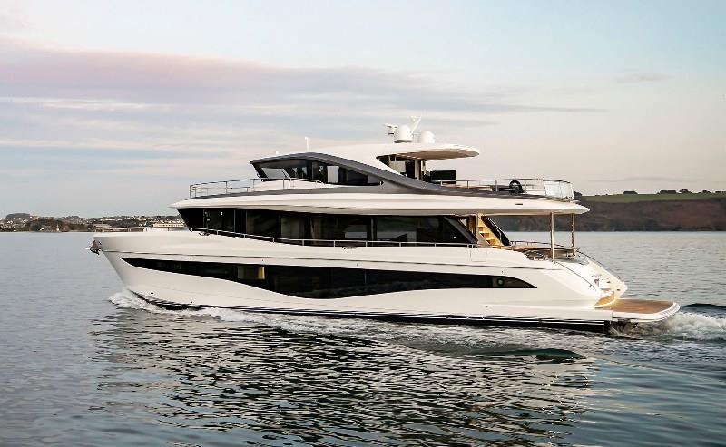 Princess X80 photo copyright Princess Yachts taken at  and featuring the Power boat class