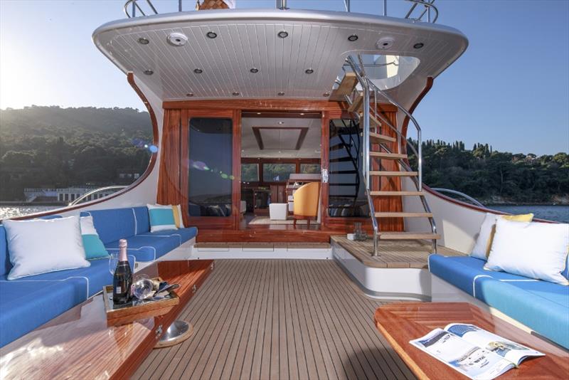 82ft custom cold-molded cruising superyacht - photo © Pozitif Studio