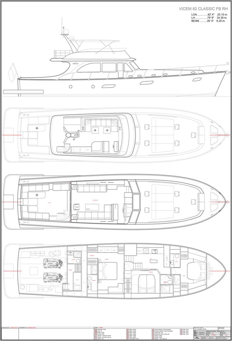 82ft custom cold-molded cruising superyacht - photo © Vicem Yachts