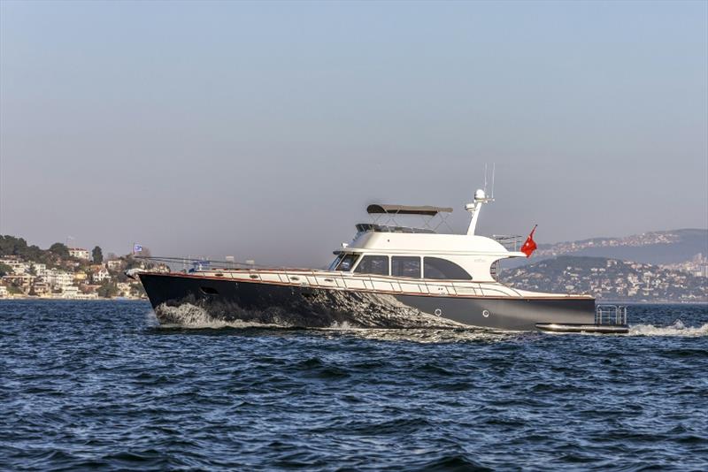 82ft custom cold-molded cruising superyacht - photo © Pozitif Studio