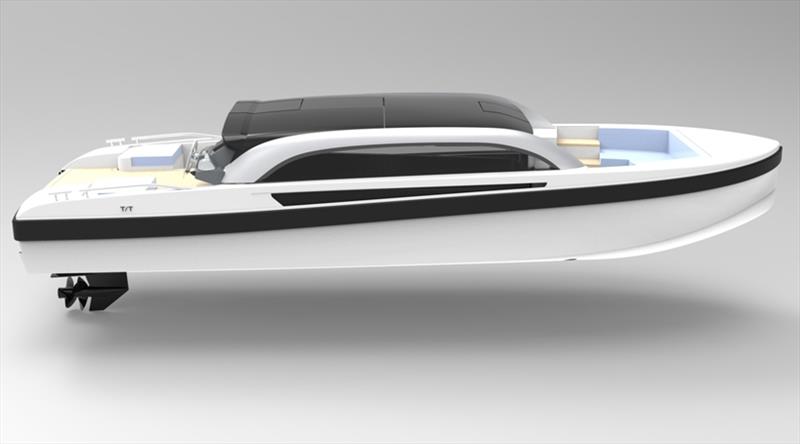 Slim Limousine Tender photo copyright Wooden Boats taken at  and featuring the Power boat class
