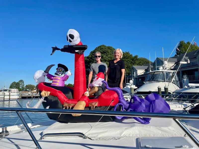 A weekend of fun and camaraderie was enjoyed by the Riviera family at the ever popular Rendezvous hosted by Ned and Lorrie Dozier. - photo © Riviera Australia