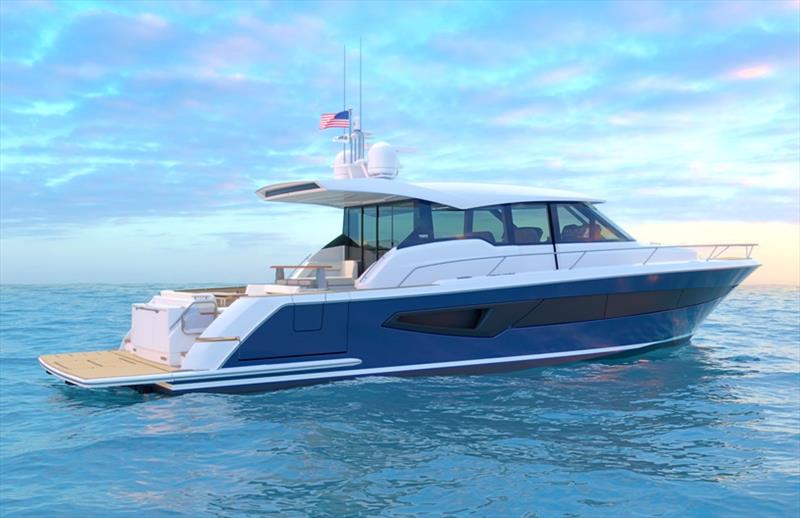 Tiara EX 60 photo copyright Tiara Yachts taken at  and featuring the Power boat class
