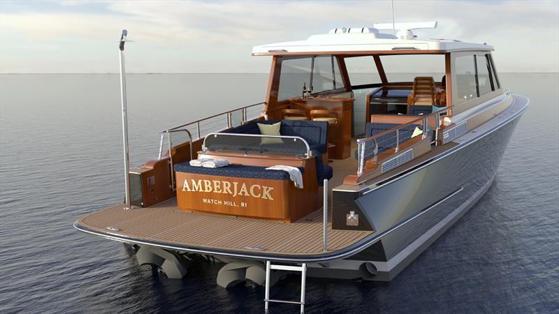 The new Daychaser 48 by Zurn Yacht Design to be launched by Boston