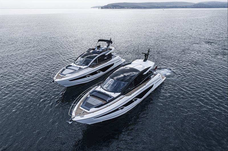 65 Sport Yacht and Predator 65 photo copyright Sunseeker International taken at  and featuring the Power boat class