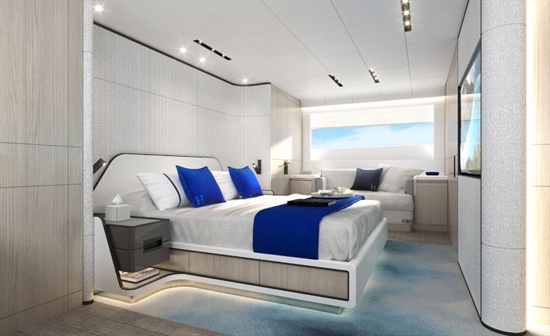 Gladiator 961 Speed - Master suite - photo © Canados Yachts