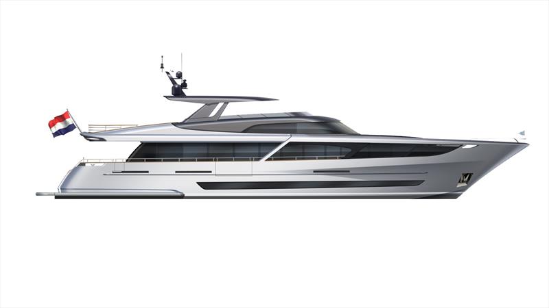 33m Blue Jeans GA - photo © Van der Valk Shipyard