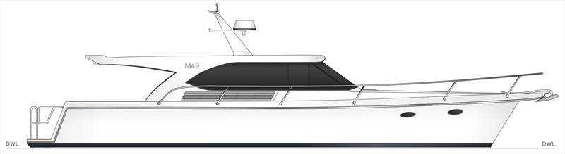 Hylas M49 profile photo copyright Hylas Yachts taken at  and featuring the Power boat class