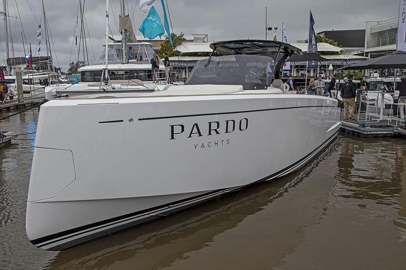 Pardo 38 was proud and majestic, despite the weather photo copyright John Curnow taken at  and featuring the Power boat class