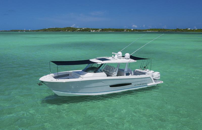 This is what we were dreaming about - Regal38SAV - Just had to use a sunny picture with all the covers, simply for the contrast. - photo © Regal Boats