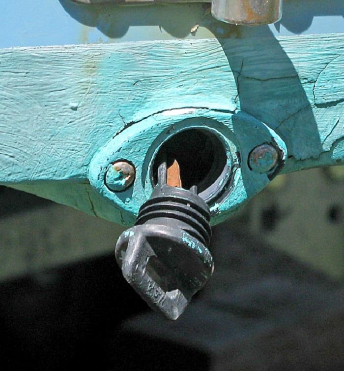 BoatUS knows how many boaters have actually forgotten to install the boat drain plug when launching photo copyright BoatUS taken at  and featuring the Power boat class