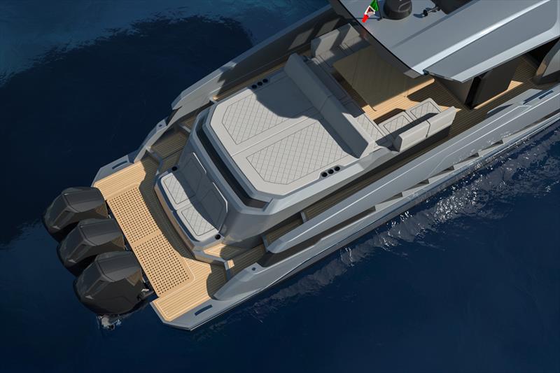 Gladiator 571 Blade - Cockpit Outboard - photo © Canados Yachts