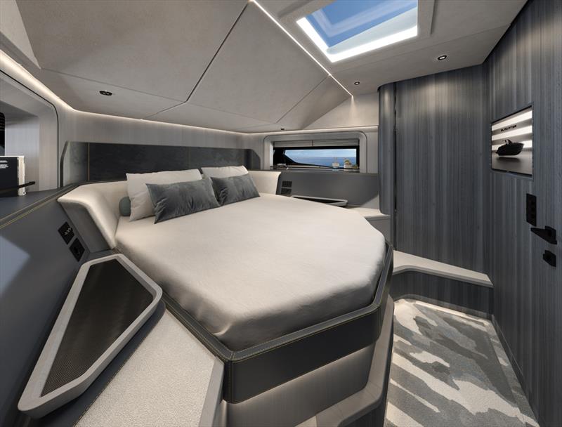 Gladiator 571 Blade - Owner's Cabin - photo © Canados Yachts