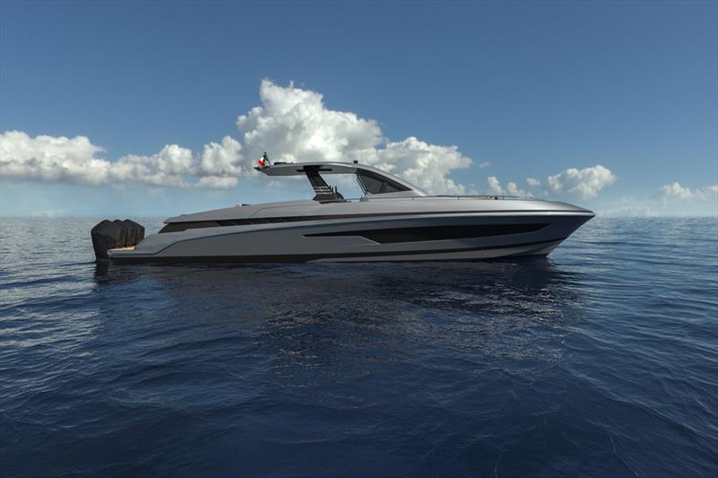 Gladiator 571 Blade - Profile Outboard - photo © Canados Yachts