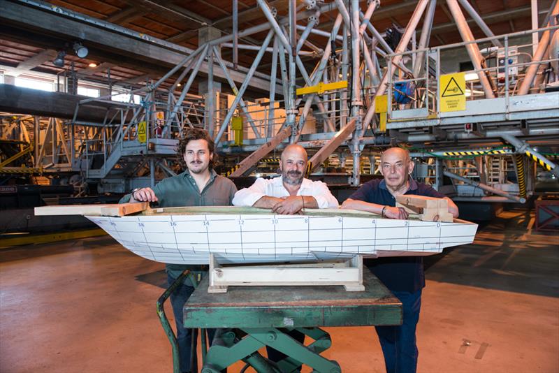 Francesco Viola, Michel Karsenti and Giovanni Senatore - photo © Canados Yachts