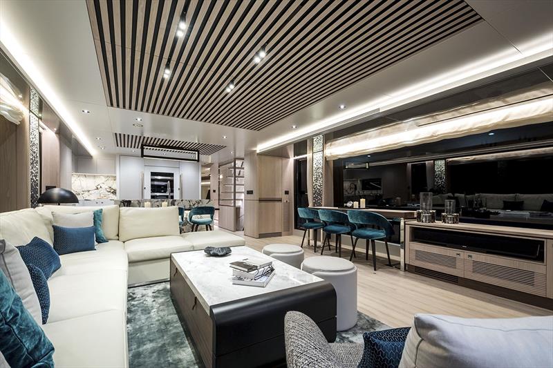 Horizon FD80 - Salon - photo © Horizon Yachts