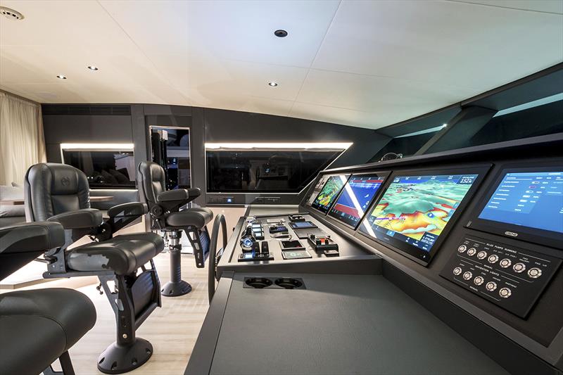 Horizon FD80 - Pilothouse - photo © Horizon Yachts