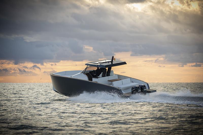 Drag race. Where you off to? photo copyright Tesoro Yachts taken at  and featuring the Power boat class