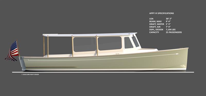 AMC 30 photo copyright Zurn Yacht Design taken at  and featuring the Power boat class