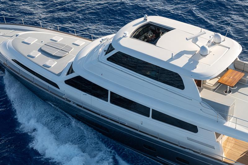 Grand Banks new flagship GB85 - photo © Grand Banks Yachts