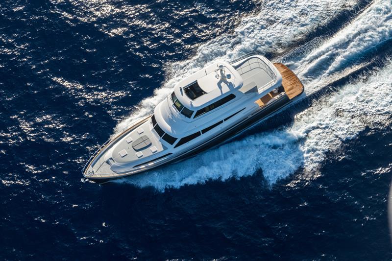 Grand Banks new flagship GB85 - photo © Grand Banks Yachts