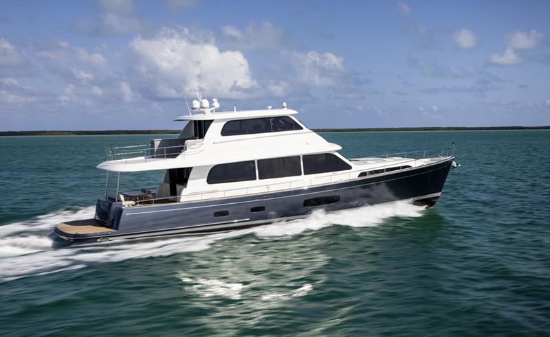 Grand Banks new flagship GB85 - photo © Onne van der Wal