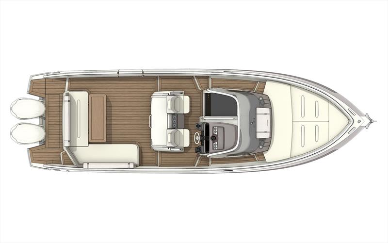 Invictus GT320S - Main deck photo copyright Invictus Yacht taken at  and featuring the Power boat class