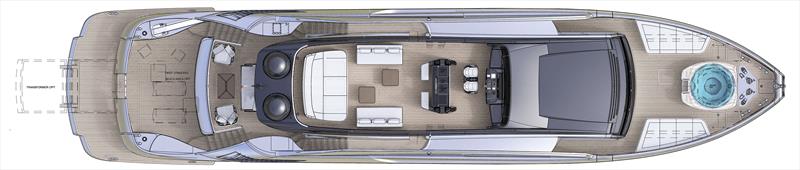 GTX 116 sundeck photo copyright Ferretti Group taken at  and featuring the Power boat class