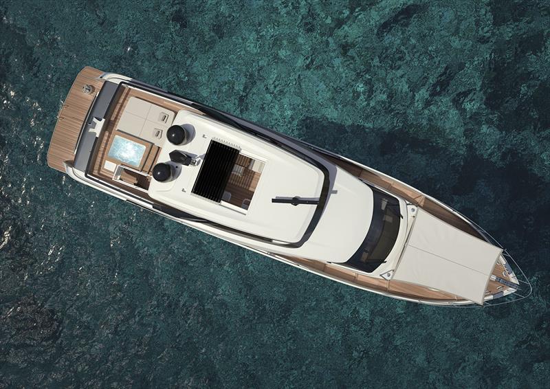 Ferretti Yachts 860 - photo © Ferretti Group