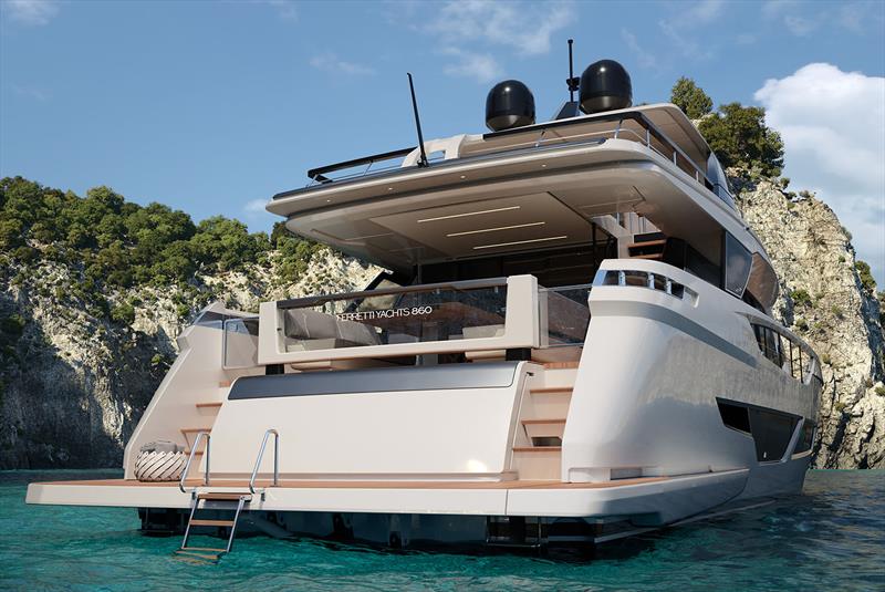 Ferretti Yachts 860 - photo © Ferretti Group