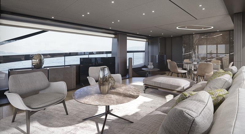 Ferretti Yachts 860 - photo © Ferretti Group
